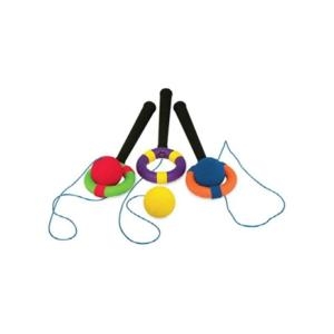 스포타임  38.1cm 115mm 모든연령 학교용품 줄길이 실내체육 기타뉴스츠 원지름 스타임 공받기세트 W6A4F13