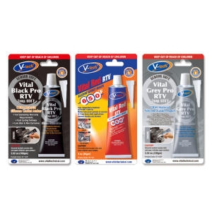 브이텍  RTV 실리콘 실란트 본드 접착제 내열 고온 보일러 연통 배관