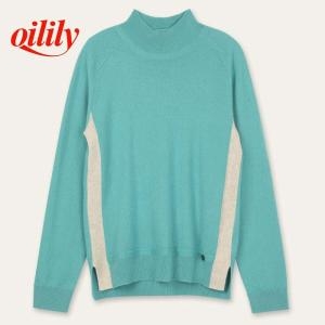 솔리드 니트 OWBFZKN023-54 오일릴리