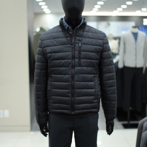 세르지오 블랙 경량 패딩 점퍼 SJPMPMH4305
