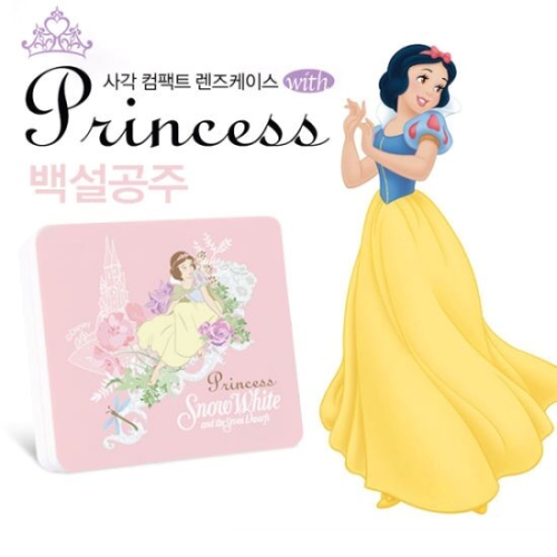 미오티카 디즈니 백설공주 사각 컴팩트 케이스