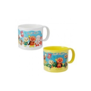 호빵맨 머그컵 노랑 흰색 W0AF347