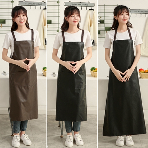 도매짱  방수 레자 앞치마