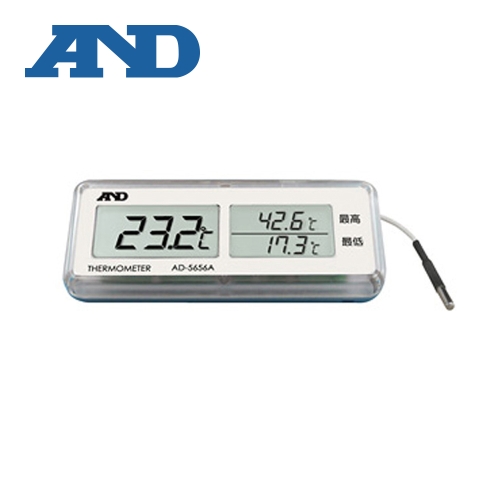 AND 임베디드 최고 최저 온도계 AD-5656A 방수