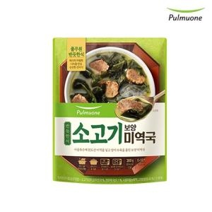 풀무원 반듯한식 소고기 보양 미역국 300g