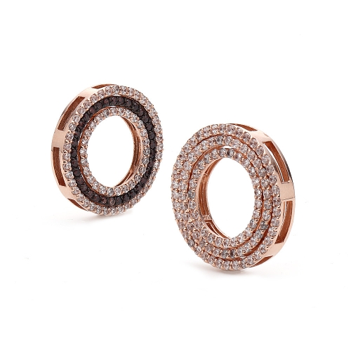 도로시 14K 유니온 써클 펜던트 1번 (화이트큐빅)