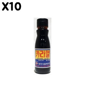 FK 메이플시럽 카라멜색소 천우 190ml X10