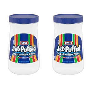 크래프트 제트 퍼프 마시멜로우 크림 368g 2팩 Kraft Jet Puffed Marshmallow Creme 13oz