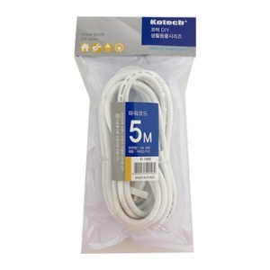 코텍  파워코드 전기 파워선 전기선 연결선 코드 5호