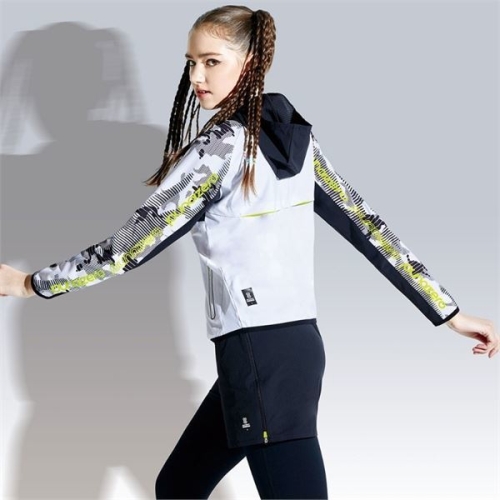 비트로  PZJK-22081 푸나제로 화이트 여성용 후드 자켓