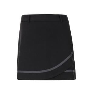 Superior SGF슈페리어 여성 배색 포인트 큐롯 블랙 L0YQ30239