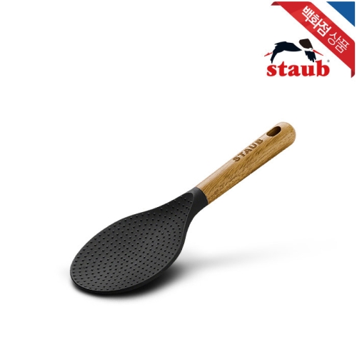 스타우브  실리콘 라이스 스푼 매트블랙 (ST40503-110)