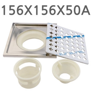 해리  유가 156X156X50 욕실 하수구 바닥 육가 배수