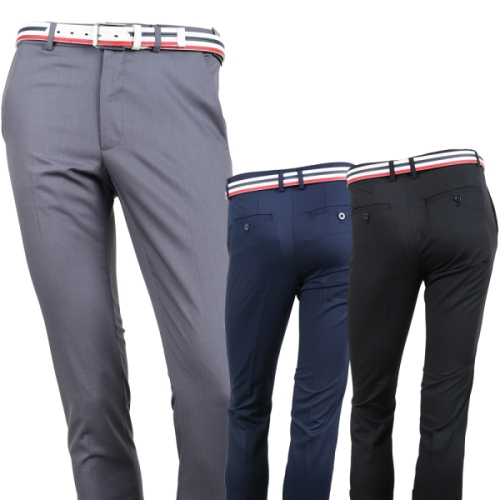 마스터베이스 남성 모던 베이직 오토밴딩 슬랙스 팬츠 (CPMP3011)