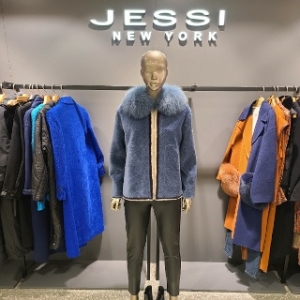 제시뉴욕 폭스퍼 카라넥 양털자켓 JBA7NBFJ8210