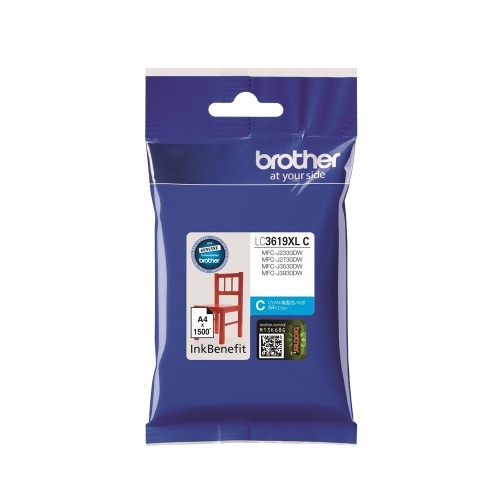 Brother  정품 LC-3619XL C 파랑