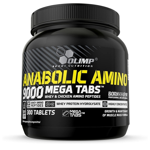올림프 아나볼릭 아미노 9000 메가 프로틴 함유 300정