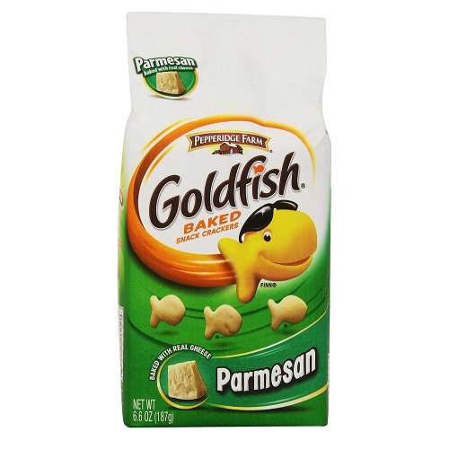 페퍼리지팜 페퍼리지팜 골드피쉬 파마산 치즈 크래커 187g 6팩