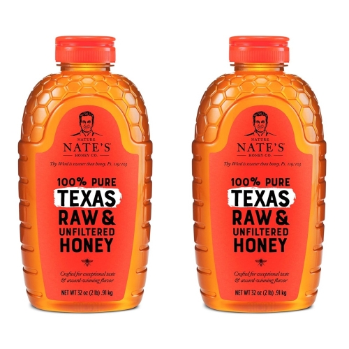 네이처네이츠 텍사스 로우 허니 미국 생꿀 910g 2팩