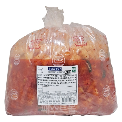 대상 종가 깍두기 10kg