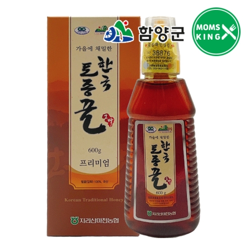 함양군 마천농협 지리산 가을에 채밀한 토종꿀 600g - 에누리 가격비교