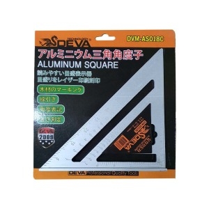 데바 알루미늄 삼각자 DVM-AS018C 7인치