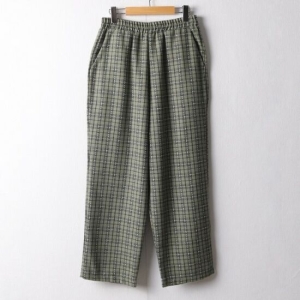 아이우먼 핫샷체크와이드팬츠 CRF655M111 빅사이즈