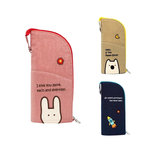 빅토리아앤프렌즈 초등학생 필통 스탠딩필통 위티라이트