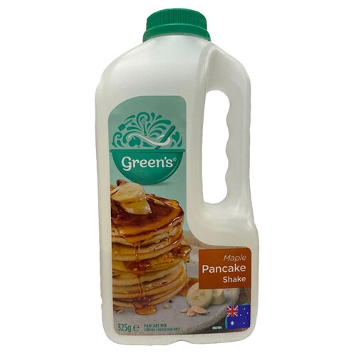 그린스 팬케이크 쉐이크 메이플 시럽 325g