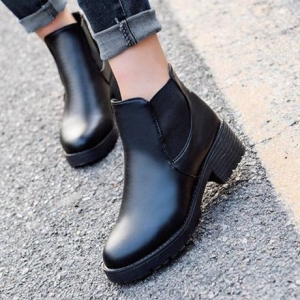 HH여성 앵글부츠 워커 부티 힐 첼시부츠 C189 더블에이치 여자신발 구두 펌프스 샌들 PPW48E08C 블랙