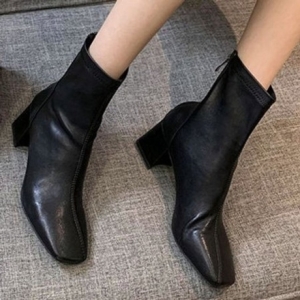 조르지오 여성 앵클 부츠 슈즈 여자 워커 부츠 신발 뒷지퍼 3색 9083104