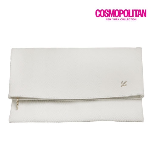 코스모폴리탄 클러치 CPB15C-P7001_WH