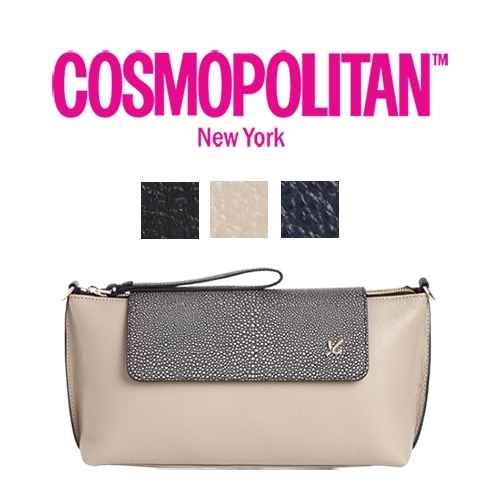 코스모폴리탄 가방  투톤레오파트 클러치백CPB16C-L0401 CPB16CR-L0502