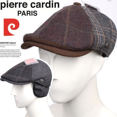 피에르가르뎅 니나스파리/ _리치헤링본울베레모자 9SS264