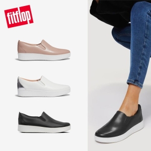 핏플랍 랠리 슬립온 레더 스니커즈 운동화