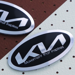 기아  신형 로고 혼캡 핸들캡 엠블럼 뉴로고 new