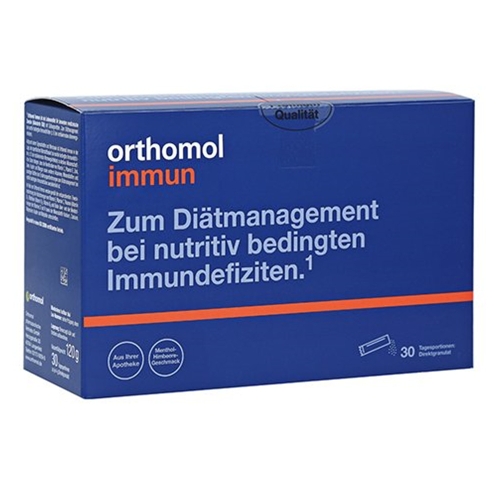 오르토몰 오쏘몰 이뮨(Immun) 멘톨 라즈베리 과립 30일분