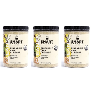 Smart Pressed 파인애플 치아씨드 클렌즈주스 파우더 375g