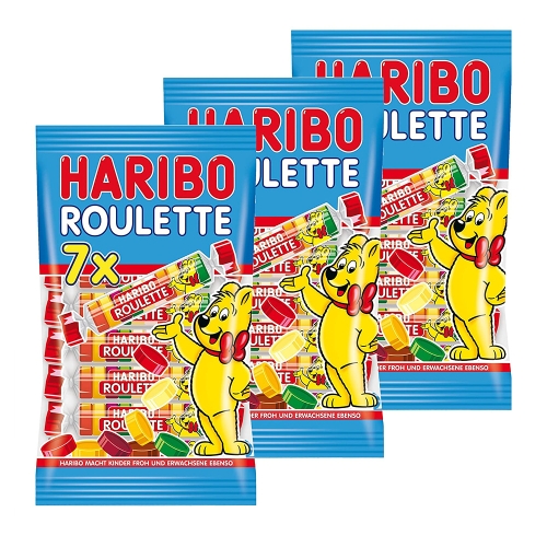 Haribo 하리보 메가룰렛 Mega Roulette 7개입 3팩 독일