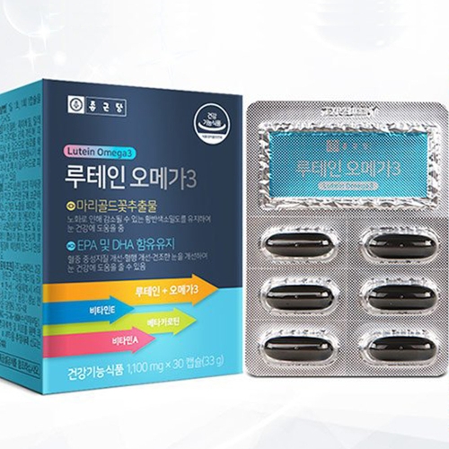 종근당건강 루테인 오메가3 30캡슐