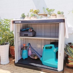 케터 조립식 창고 미니 야외 옥상 간이 조립 보관함