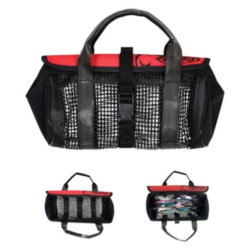 HDF  메탈 지그 망사백 낚시보조가방 낚시케이스