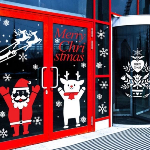 크리스마스스티커_산타와루돌프_그래픽스티커-꾸밈