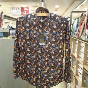 엘르옴므 셔츠 SH04 앵무새프린트 EAHFS-83760 7819814