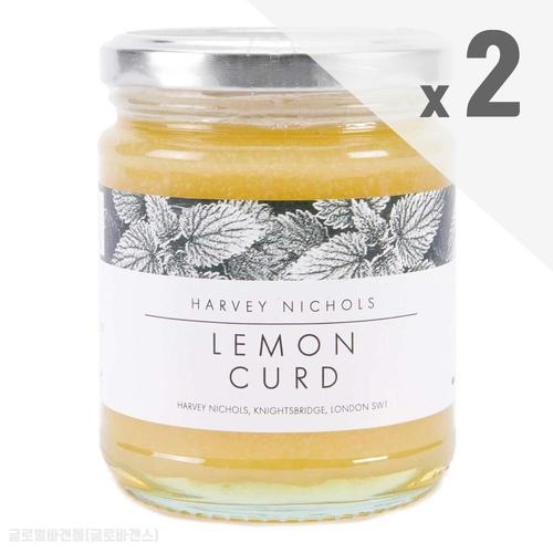 Harvey Nichols Lemon Curd 하비니콜스 레몬 커드 영국식 과일잼 340g x2팩