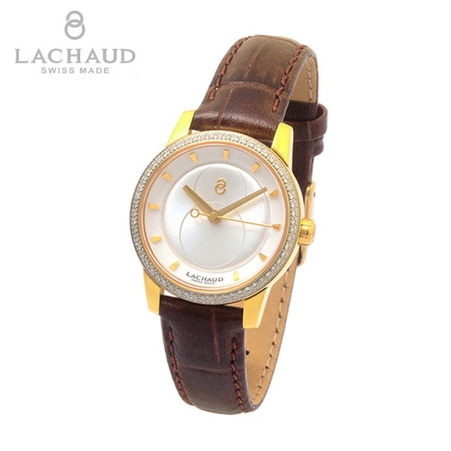 LACHAUD 라쇼드 LW1101FS-G 여성 가죽시계 재고정리 노마진