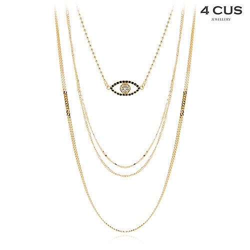 스타코퍼레이션  4CUS  4CUS 아이펜던트레이어링목걸이_F92AN20693