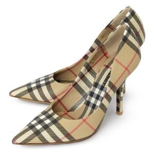 버버리 빈티지 체크 AUBRI CHK 펌프스_8045725