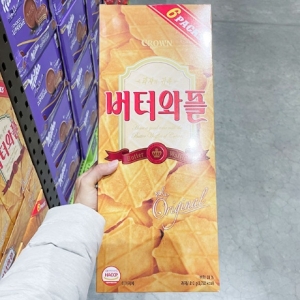 이마트  트레이더스 크라운 버터와플 810g 135gx6입 단품 단품