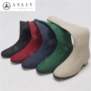 애슬릿 데일리 절개 여성 지퍼 스판 삭스 롱 부츠 7833091